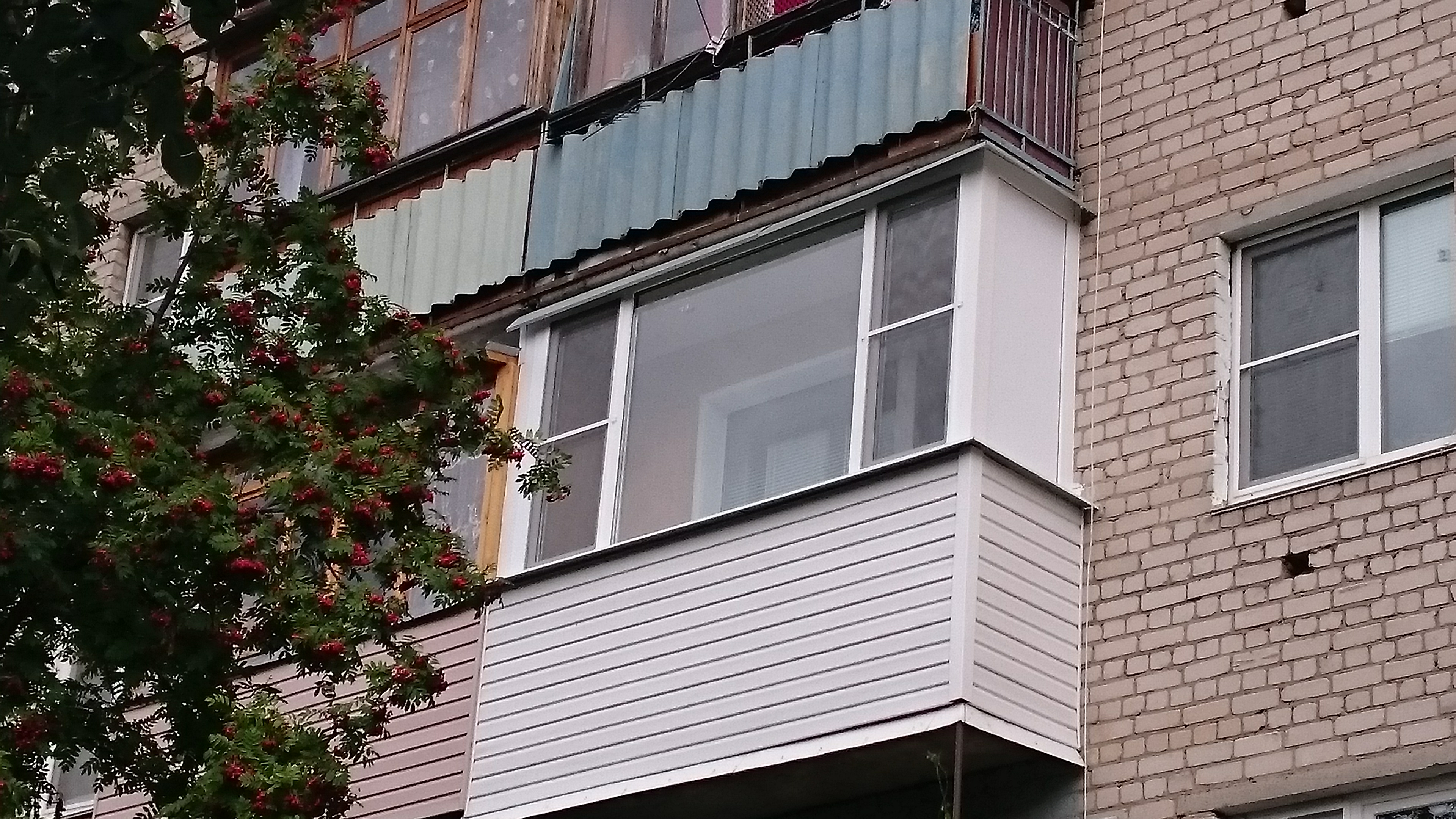 Остекление балконов